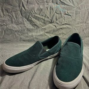 Dark Green Emerica Slip-ons